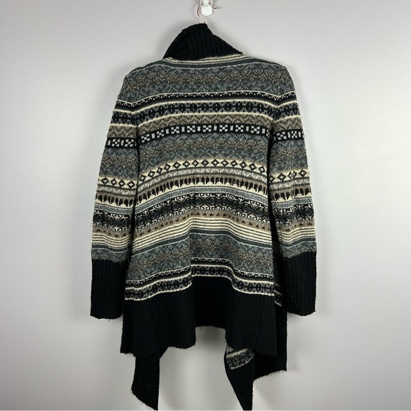 Kenzie Wide Collar Cardigan Size Large - Picture 6 of 10